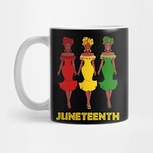 Woman juneteenth Mug